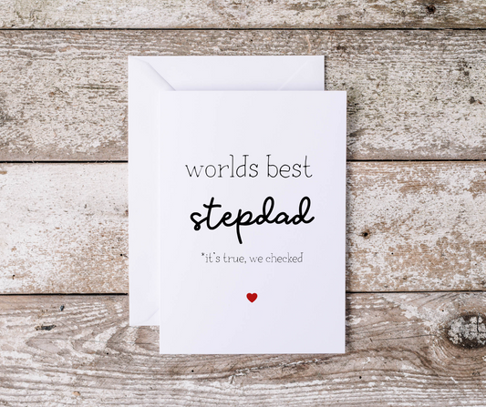 Stepdad Father's Day Card