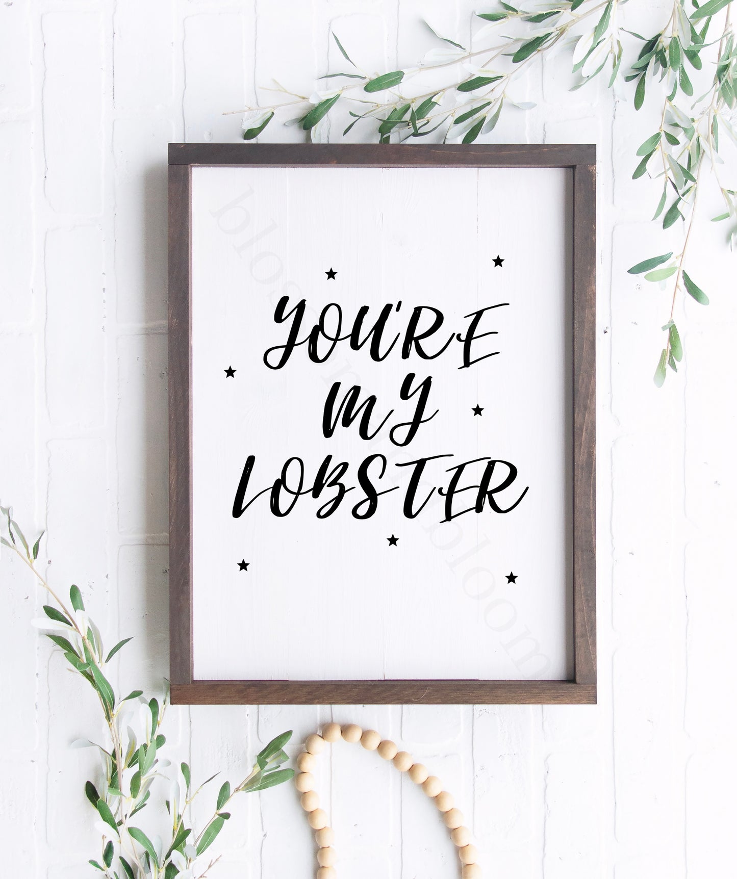 You're My Lobster Print