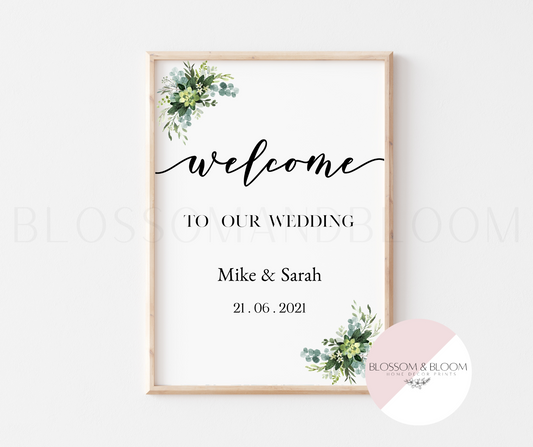 Personalised Wedding Print