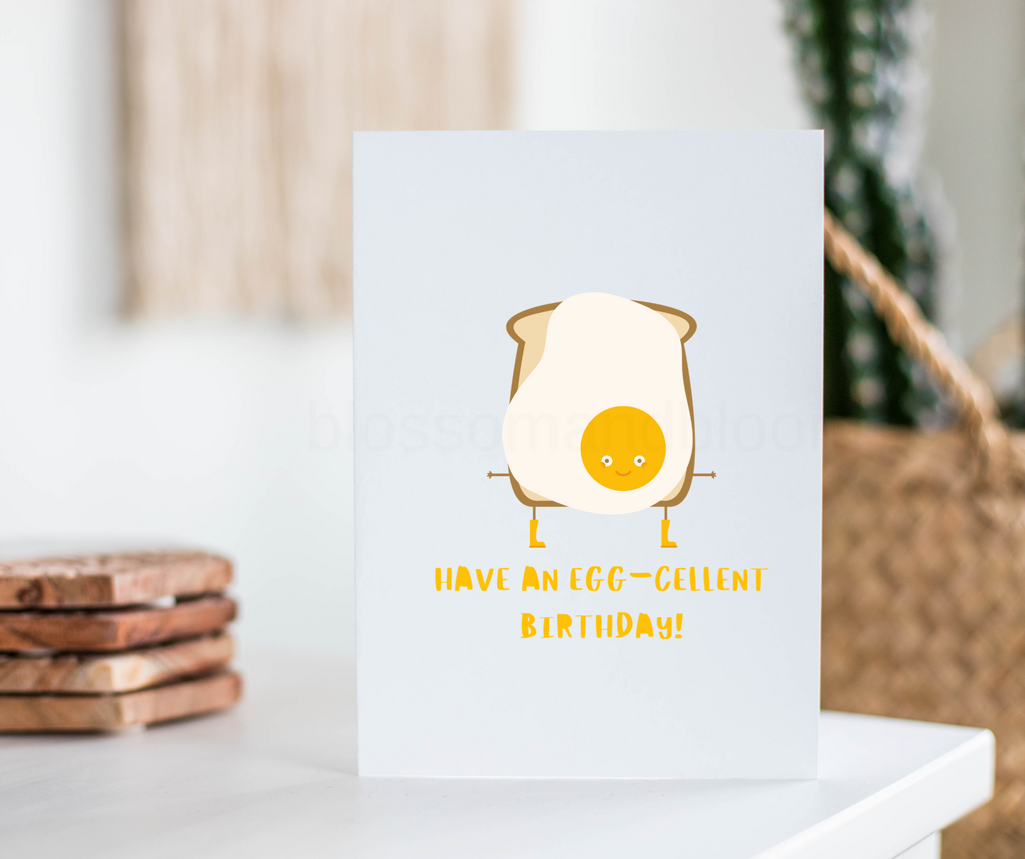 Egg-Cellent Birthday Card