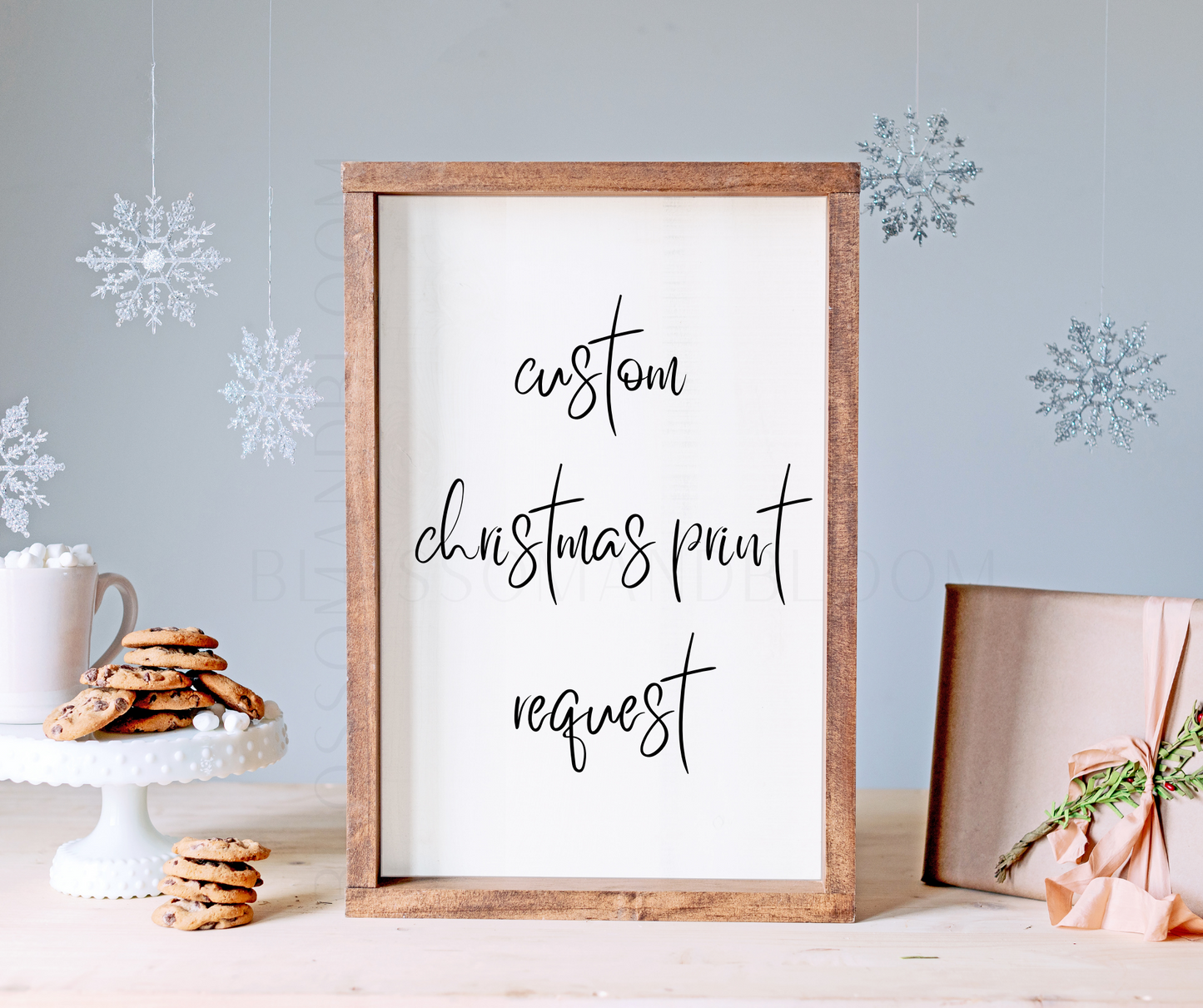 Custom Christmas Print Request