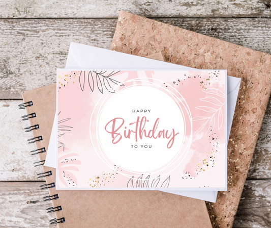 Birthday Card A6