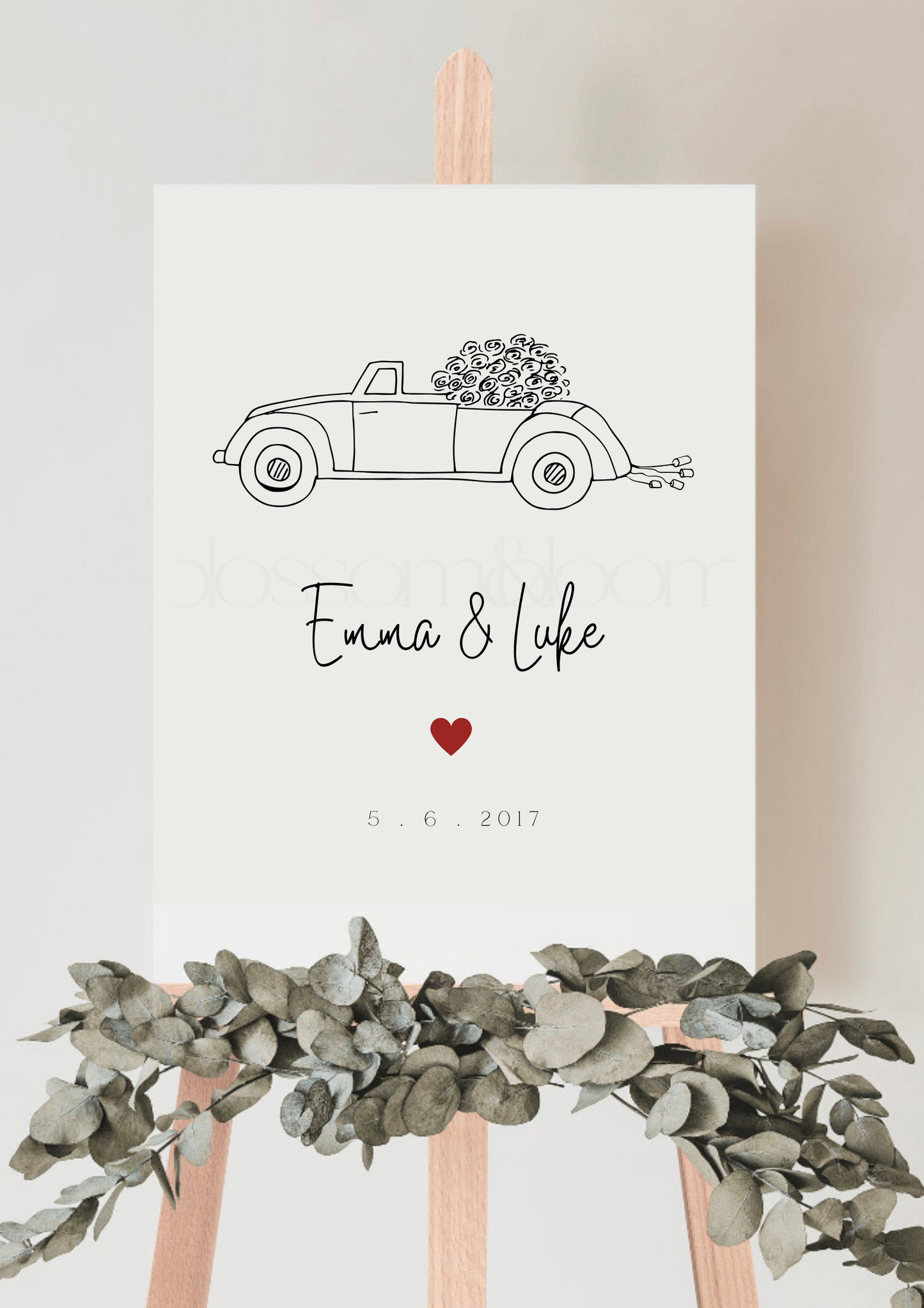 Personalised Wedding Print