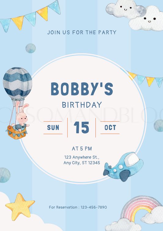 Birthday Party Invitations