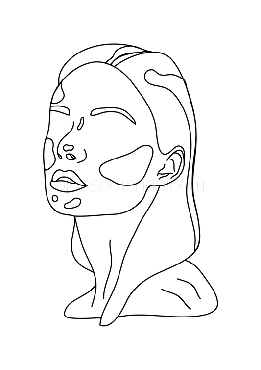 Line Art Portrait