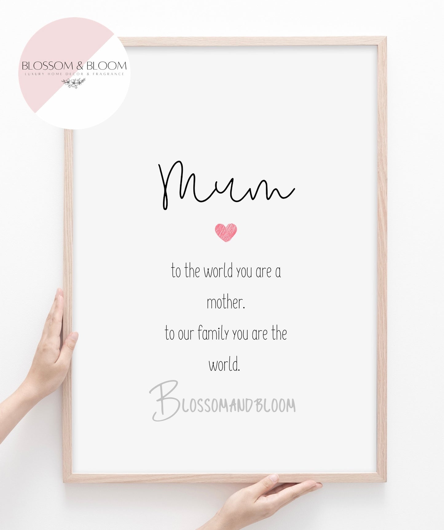 Mum Poem Print