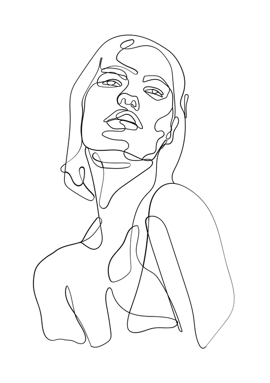 Female Line Art