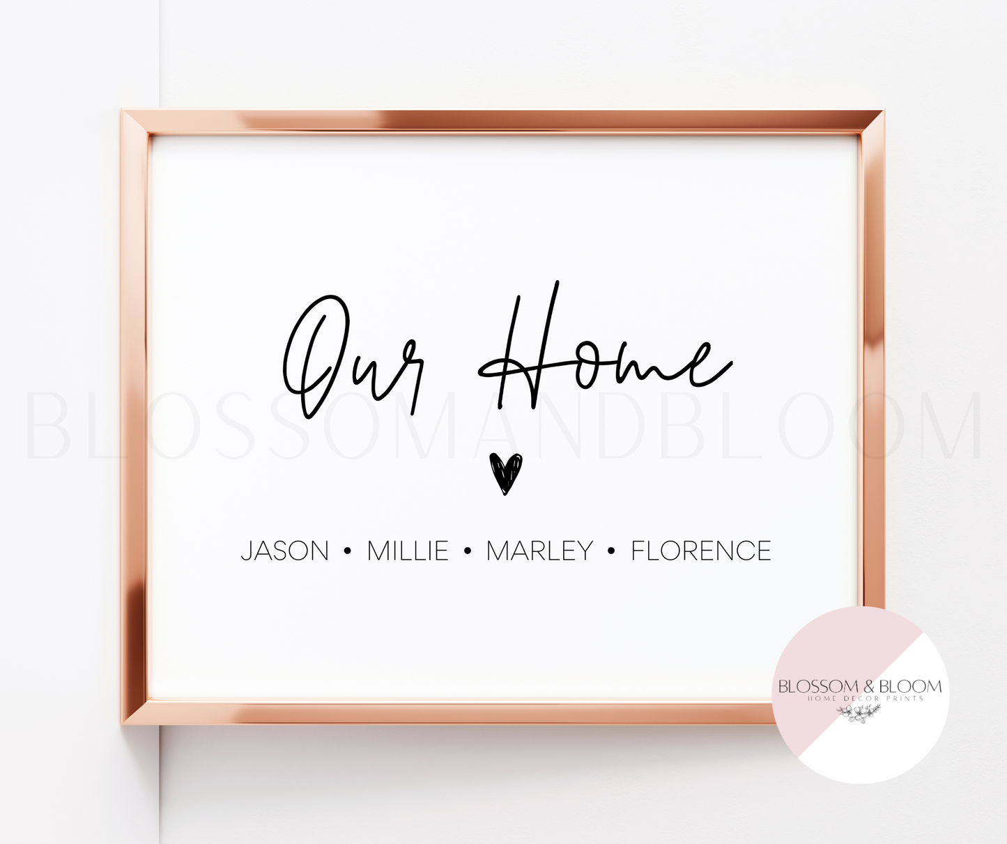 Personalised Home Print