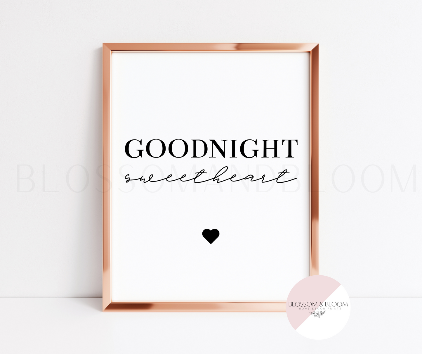 Goodnight Sweetheart Poster