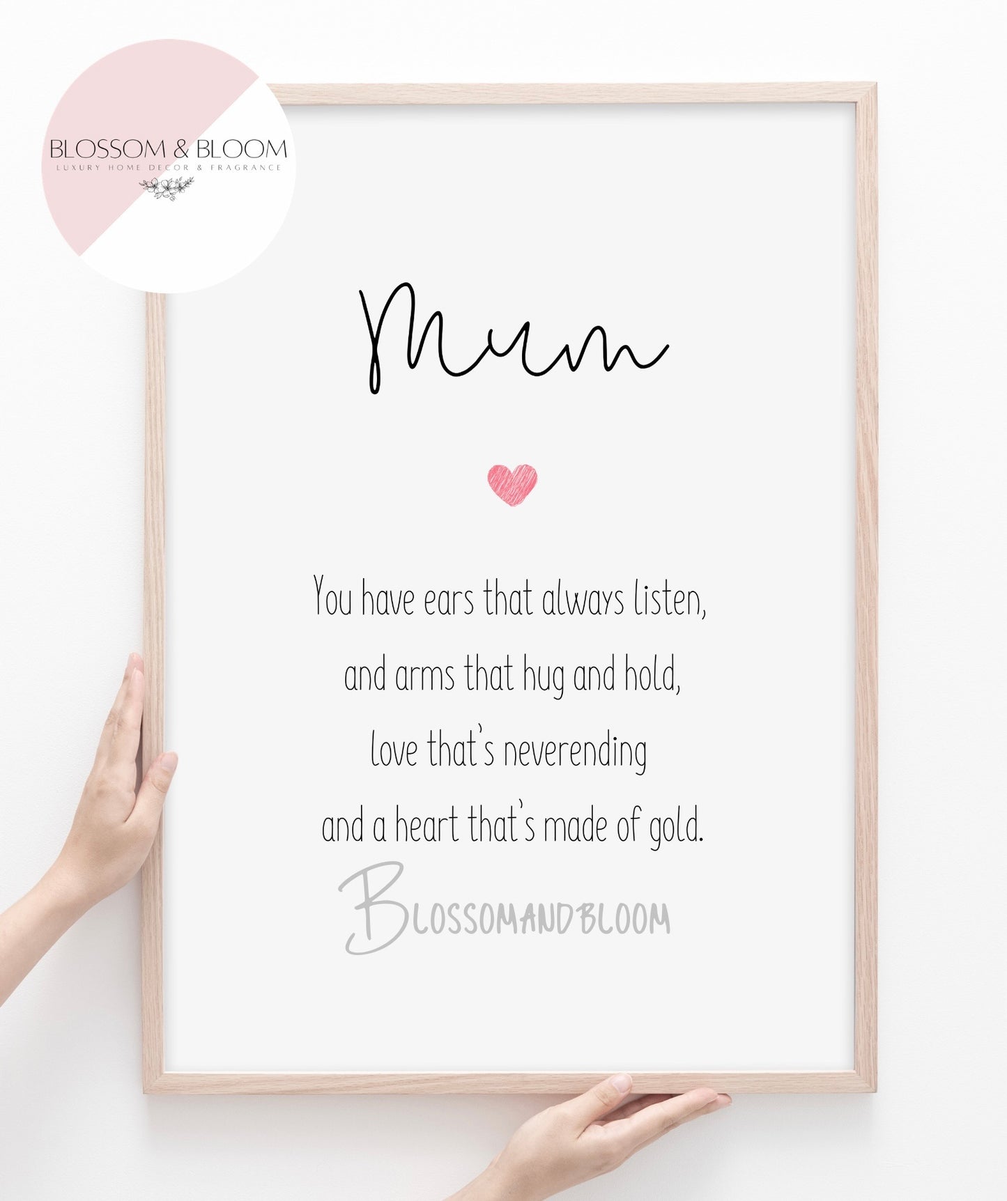 Mum Poem Print