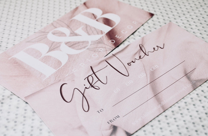 Blossom & Bloom Gift Voucher