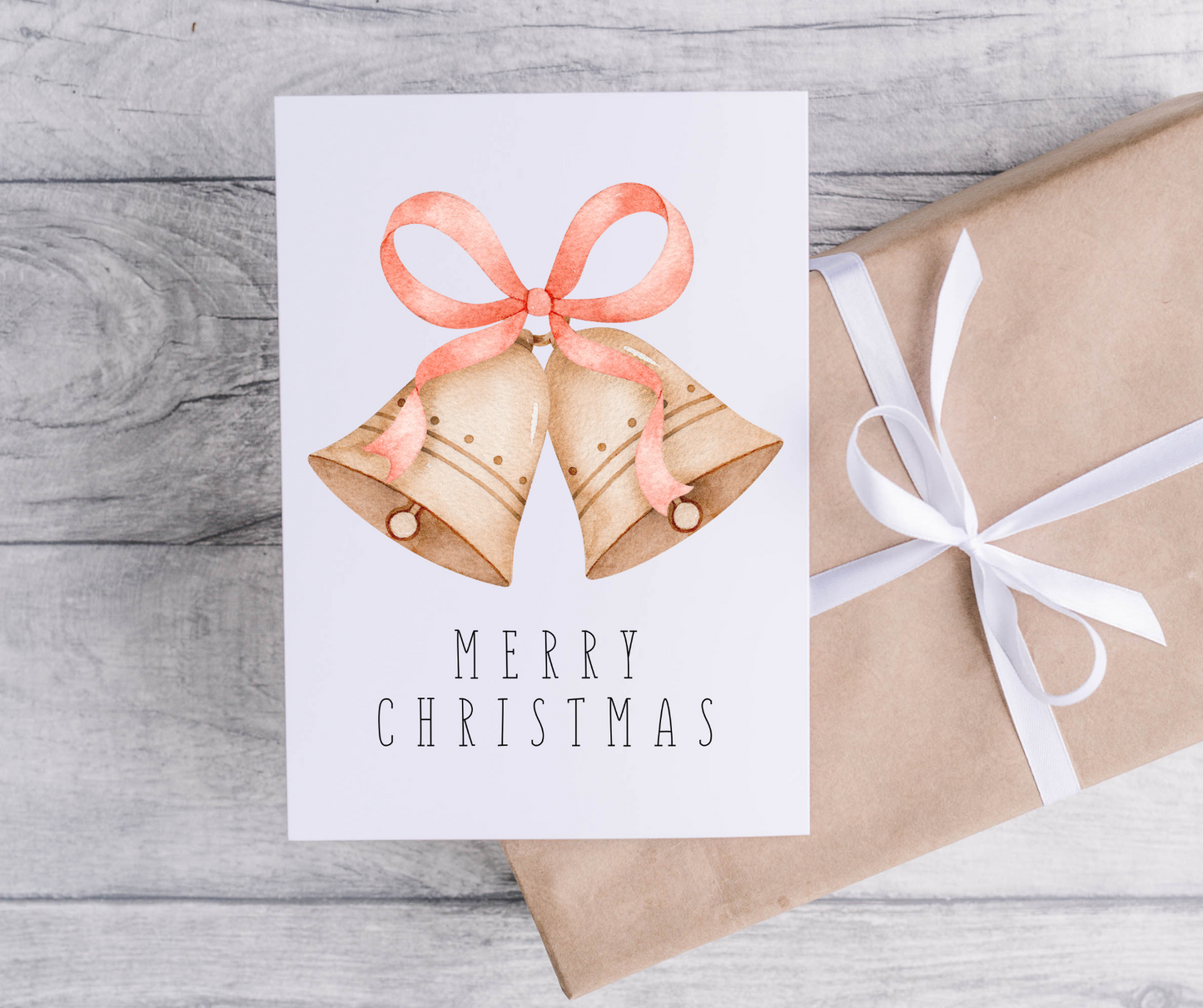 Merry Christmas Bells Card